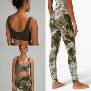 Lululemon Align SET Sz 4 Leggings & Reversible Bra